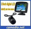 3.5inch digital car rear view reversing system,car monitor with reverse camera  1