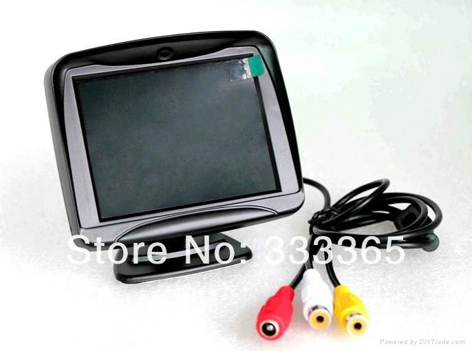 3.5inch digital car rear view reversing system,car monitor with reverse camera  3