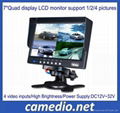 Dash Quad Display 7" Split Lcd Monitor