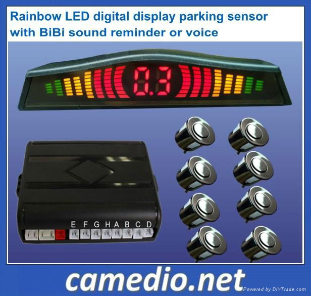 LED display parking sensor system Car reversing sensor Auto Reversing assistant 