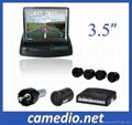 3.5/4.3/7inch rear view parking sensor system 