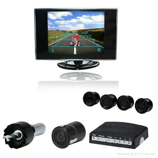 3.5/4.3/7inch rear view parking sensor system  2