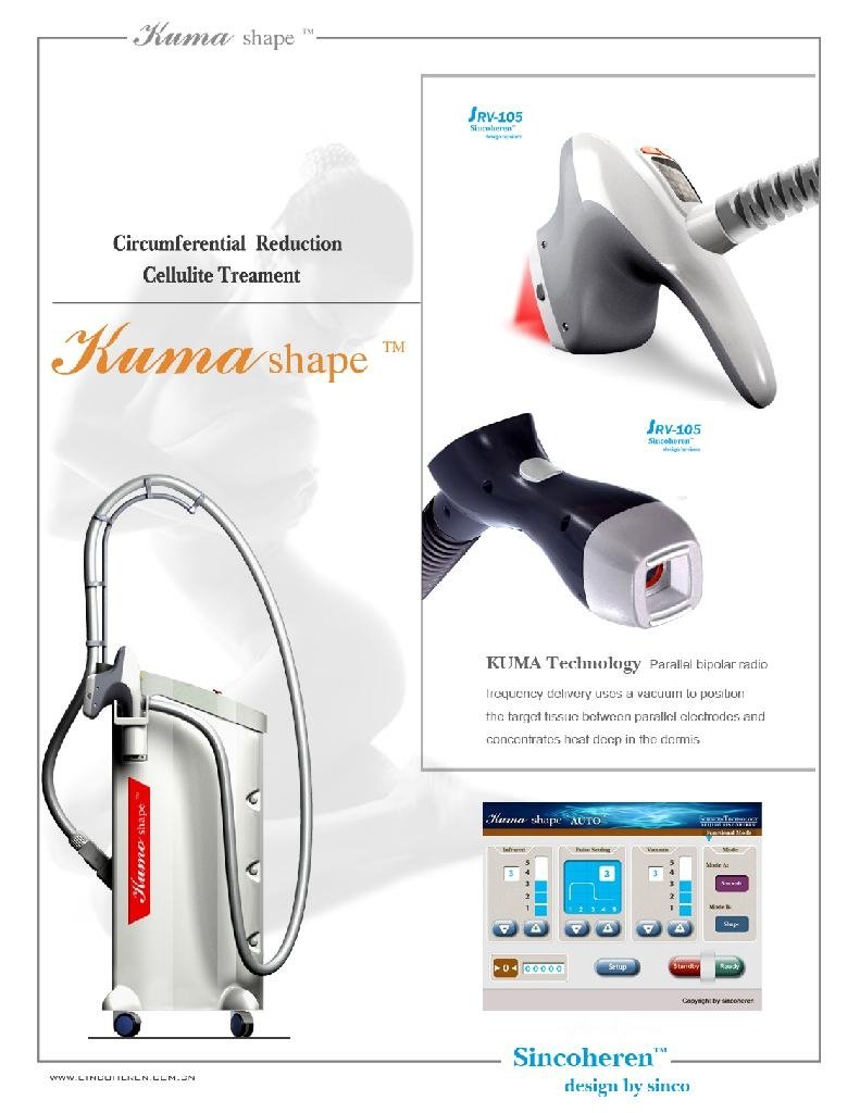 Kuma shape &  Velashape & LPG cellulite reduction machine on Sale 5
