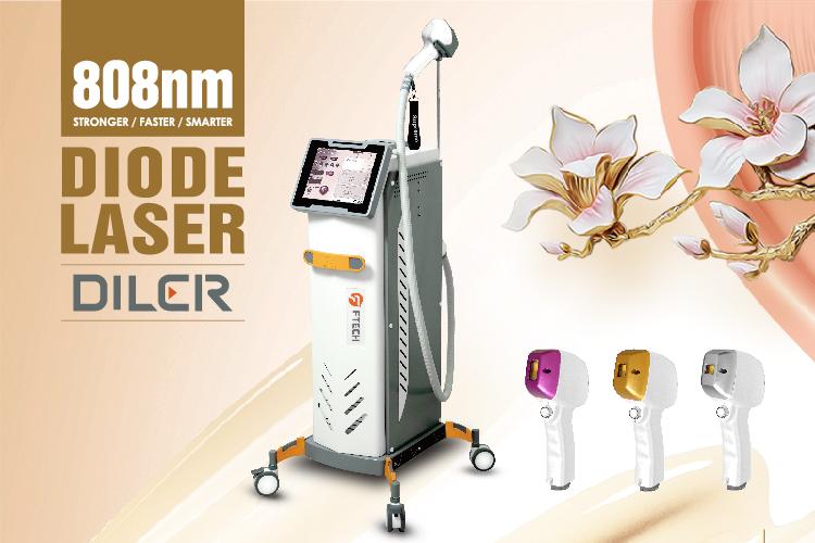 CE Painless hair removal equipment high cooling effect soprano 808nm diode laser