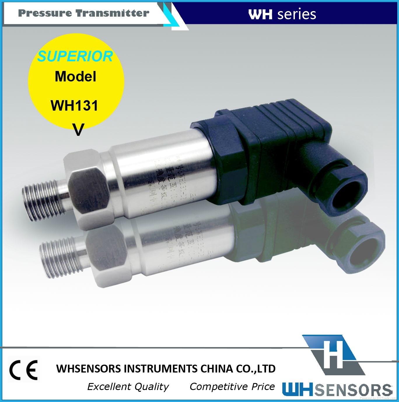 Piezoelectric pressure sensor 4