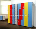 Fireproof phenolic compact lamination lockers 1