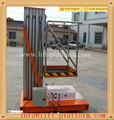 electrical man lift/hydraulic ladder lift/mast climbing work platform 3