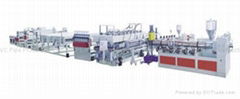 PP/PC Hollow Grid Board Production Line