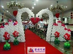 深圳婚礼会场气球装饰