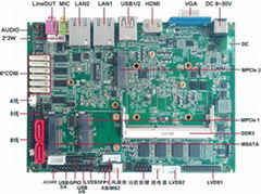 Onboard Ram 2Gb 3.5 inch industrial single board computer