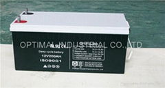 12v solar deep cycle battery for wind turbine and solar energy