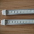 10w  T8 LED Tube Light Fixture with Clear Cover 2