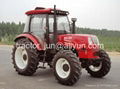 120hp 4wd cabin farm wheel tractor 1