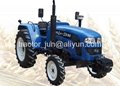 4wd 50hp farm wheel tractor