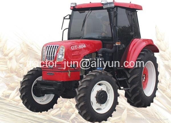 80hp farm wheel tractor