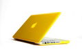 Rubberized Hard Case Cover for Apple Macbook Pro 15.4" .--Yellow 1