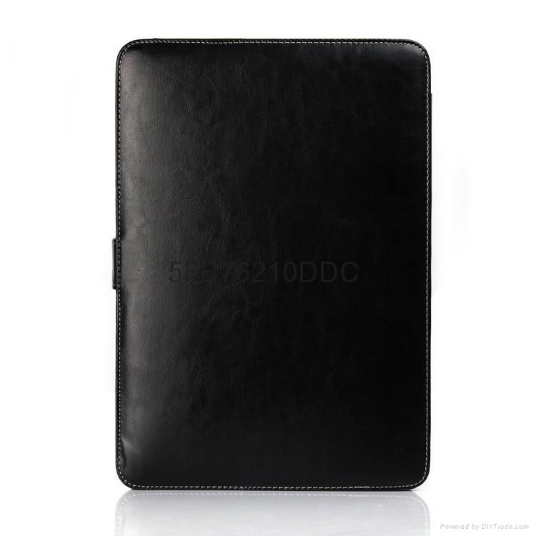 Soft PU leather case shell for Macbook 11.6 inch Air Computer leather cover  2