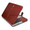 PU leather case shell for Macbook Pro 13.3 Retina  4