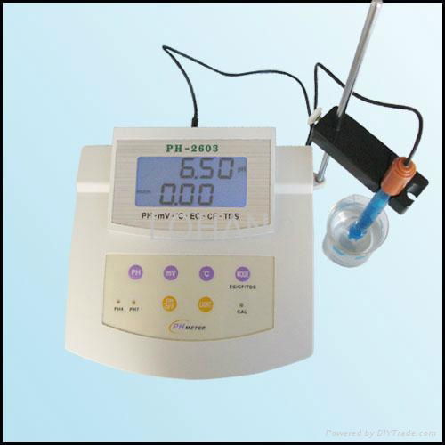 high quality ph meter PH-2603 with factory price