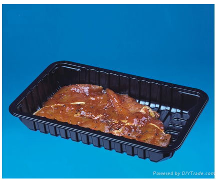Wholesale Food Packaging Manufacturer Plastic Meat Trays With Absorbent Meat Pad