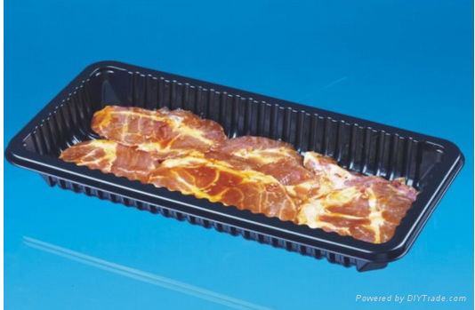 Wholesale Food Packaging Manufacturer Plastic Meat Trays With Absorbent Meat Pad 2