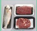 Disposable Plastic Meat Packaging Tray With Absorbent Pad 1