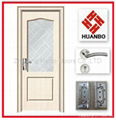 2014 latest design PVC MDF Interior wooden room doors 5