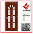 2014 latest design PVC MDF Interior wooden doors