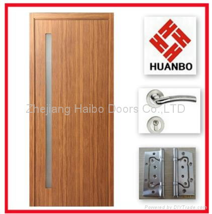 Modern design PVC MDF Interior wooden doors 2