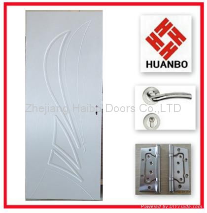 2014 latest design MDF interior PVC flush door 2