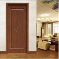 Modern design mdf Interior wooden room doors 8