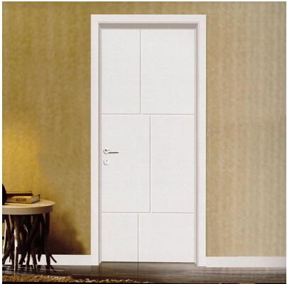 Modern design mdf Interior wooden room doors 5