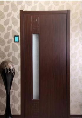 Modern design MDF Interior wooden PVC doors 4