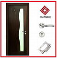 2014 latest design PVC MDF Interior wooden doors 1