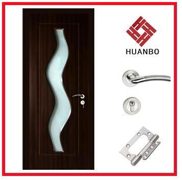 2014 latest design PVC MDF Interior wooden doors 2