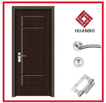 2014 latest design PVC MDF Interior wooden doors 4