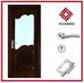 2014 latest design PVC MDF Interior wooden doors