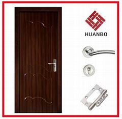 Modern design MDF Interior wooden PVC doors