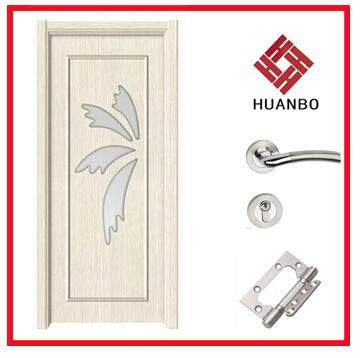 Modern design PVC MDF Interior wooden doors 3