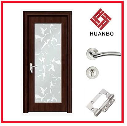 Modern design PVC MDF Interior wooden doors 5