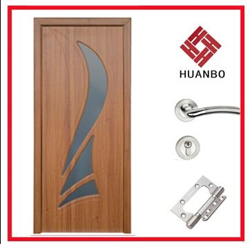 2014 Latest Design Mdf Interior Pvc Flush Door Hb 02