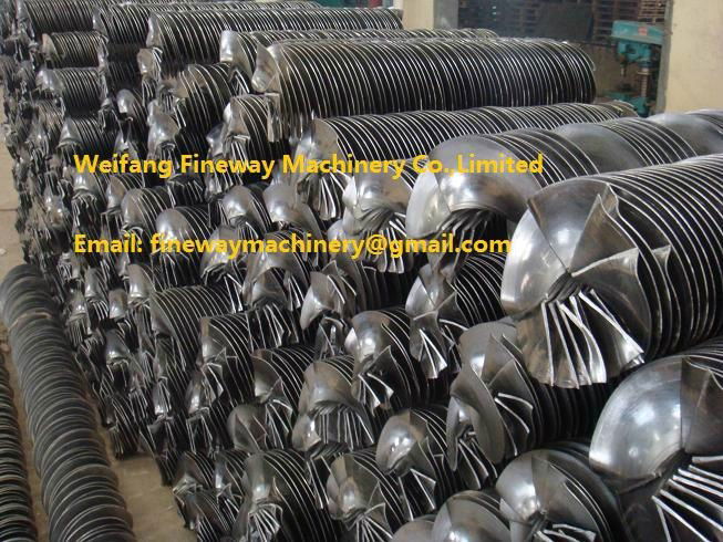 continuous helical blades manufacturer