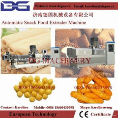 twin screw double screw snacks food extruder