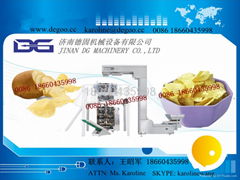 automatic potato chips packing machine