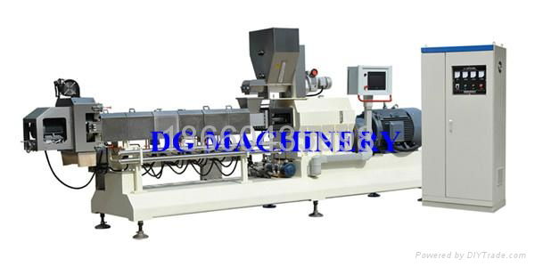 single screw extruder snacks food making machine 2