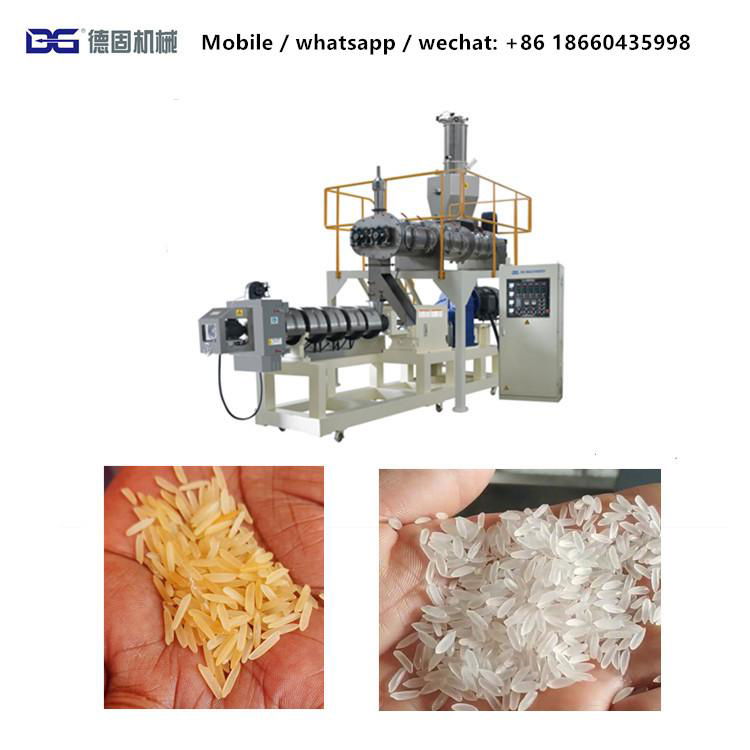 FRK fortified nutritional artificial instant rice production line