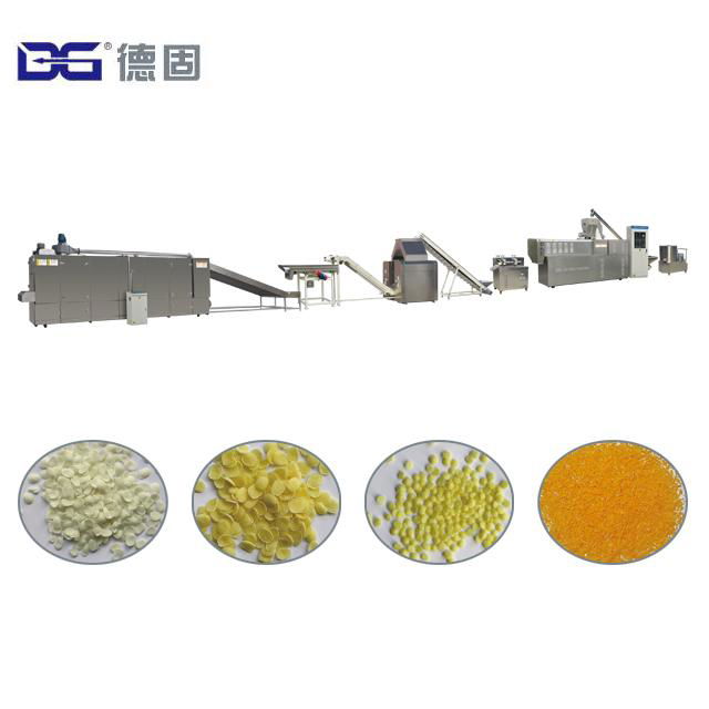 Granule needle flaker bread crumbs production line