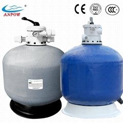 Spa and swimming pool sand filters