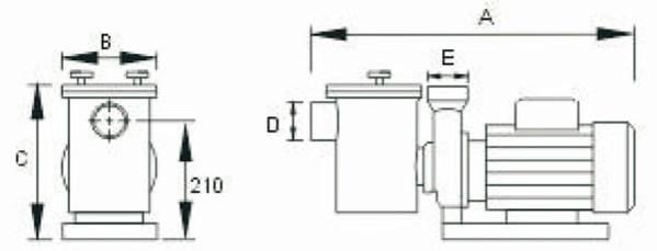 High Flow Rate Bronze Electirc Water Pumps 2