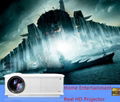 Low cost 1080p LED projector with USB/SD/HDMI port for home theater 3